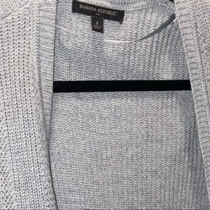 Grey banana republic Cardigan